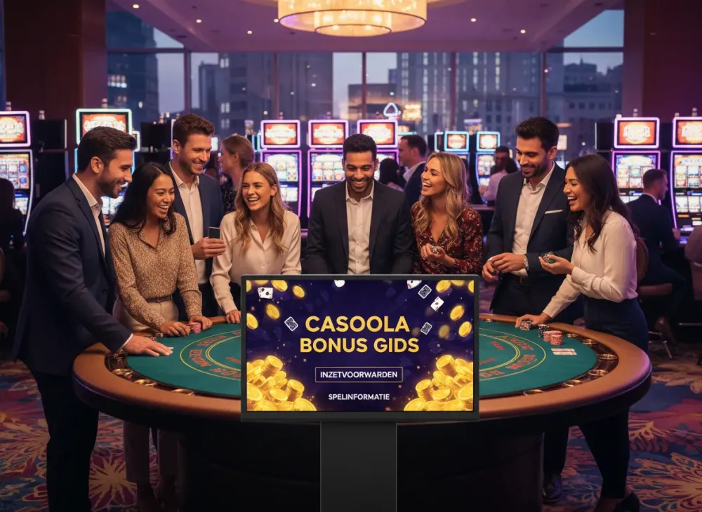 Casoola bonus gids met inzetvoorwaarden en spelinformatie