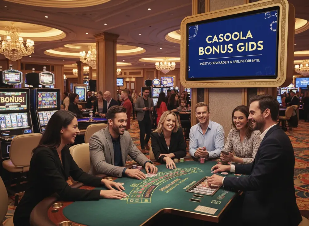 Casoola bonus gids met inzetvoorwaarden en spelinformatie